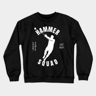 Mens Athletics Hammer Squad Athlete Gift Crewneck Sweatshirt